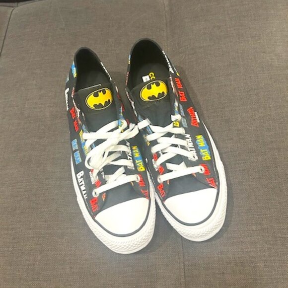 Converse Batman Chuck Taylor 80th Anniversary-All-Star Oxford- Size 11 - Picture 4 of 11